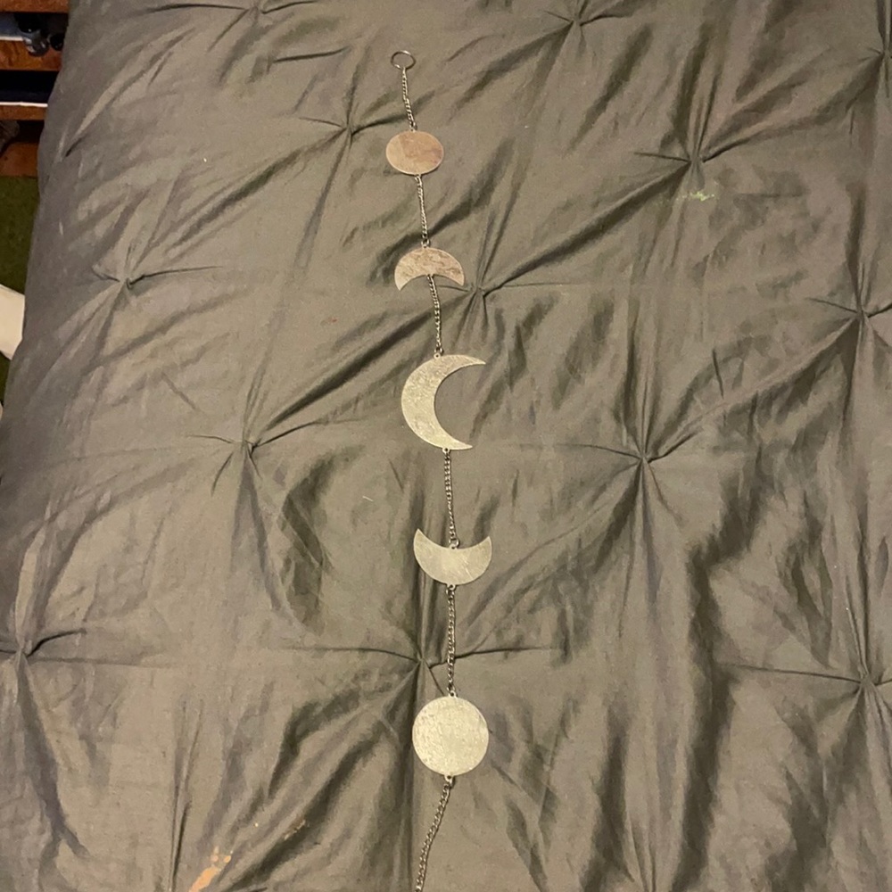 Silver Moon Eclipse Wall Decor